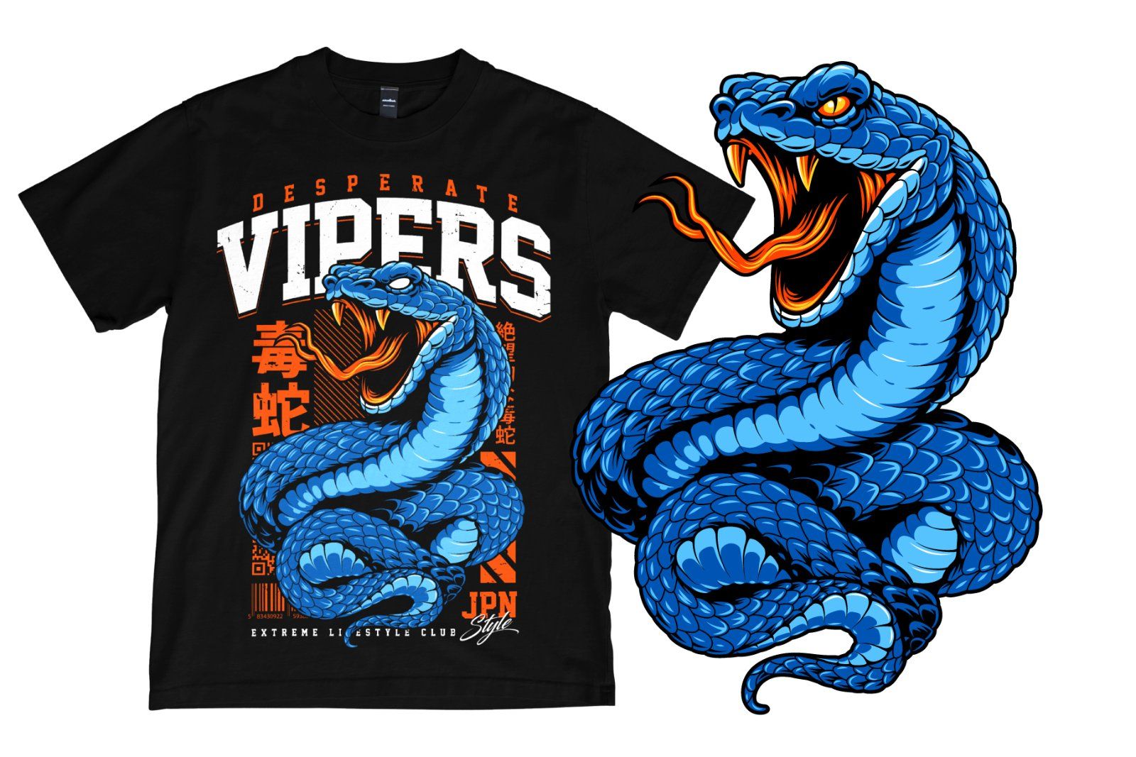 Snake Mascot Vector Illustration