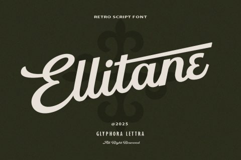 Ellitane - Script Font