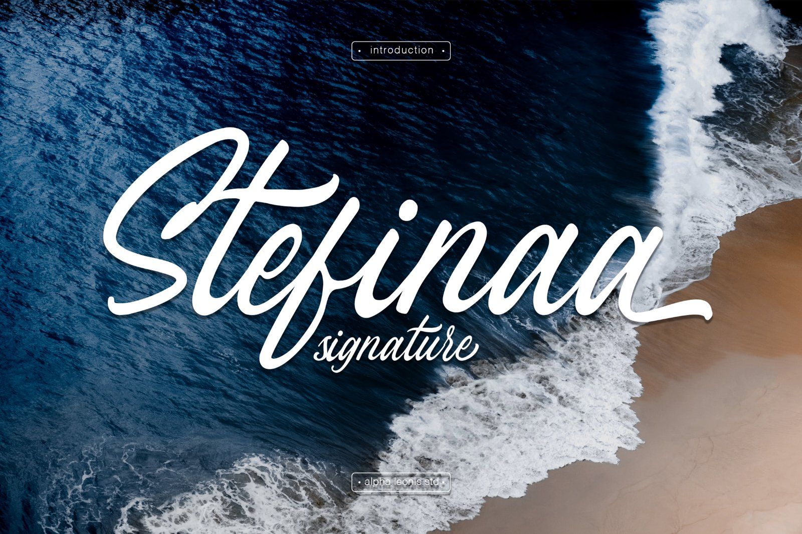 Stefinaa - Script Handwritten Font