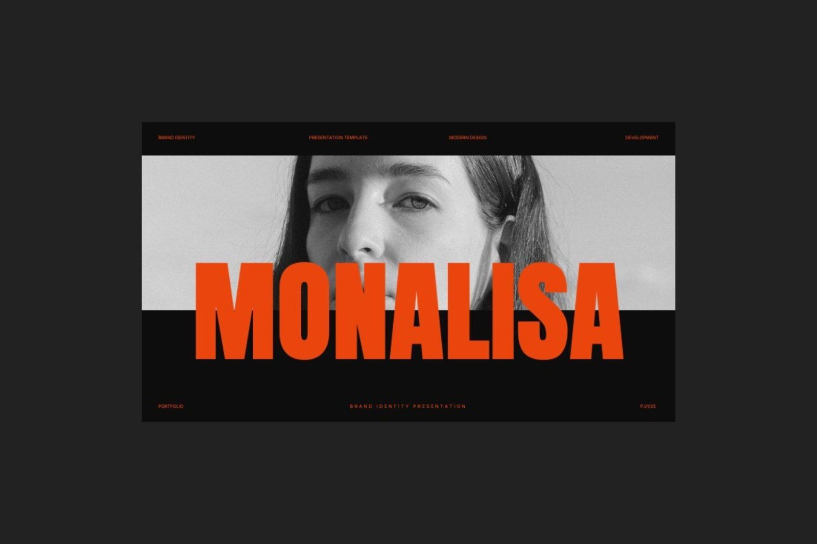 Monalisa - Brand Identity PowerPoint Template