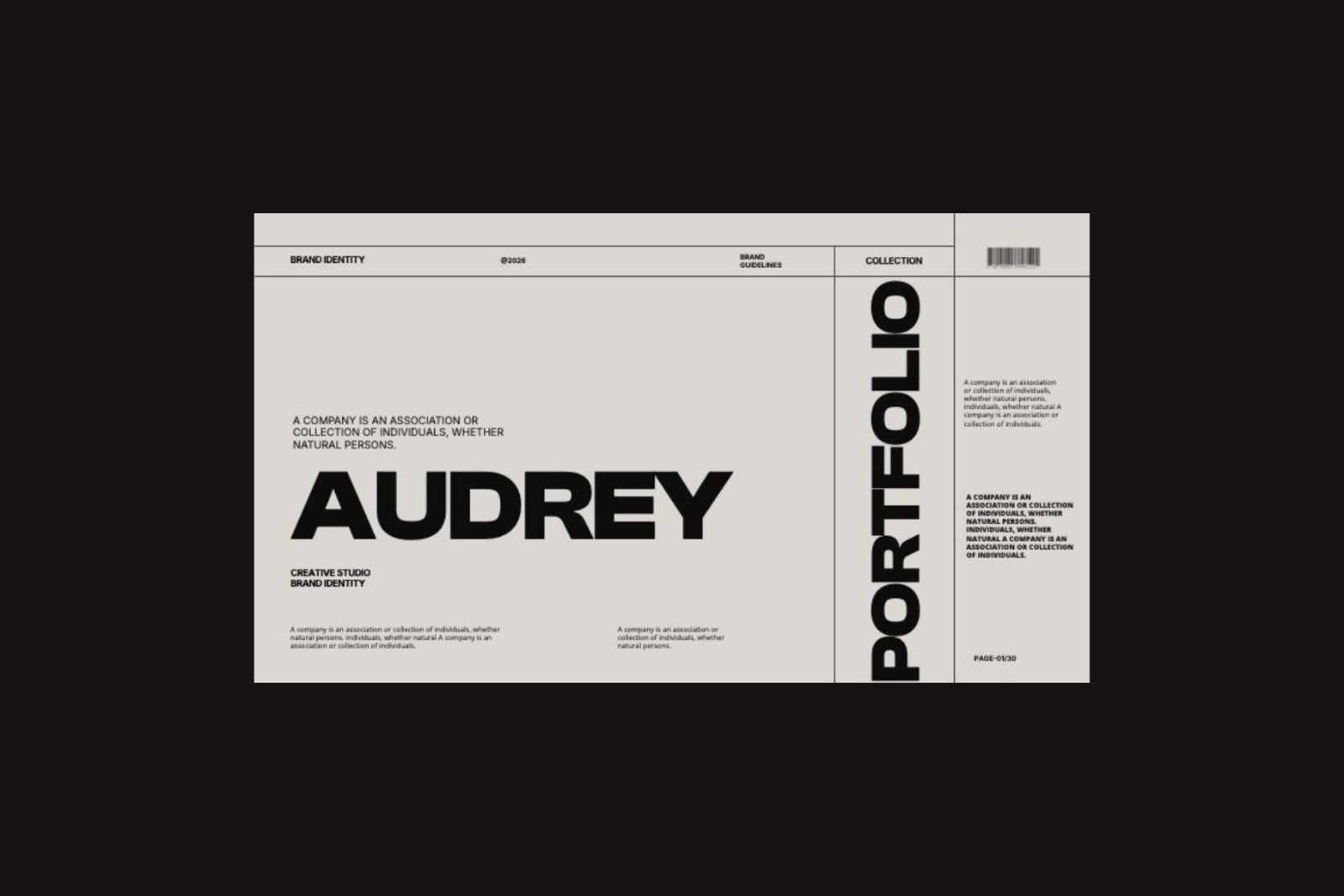 Audrey - Brand Strategy PowerPoint Template