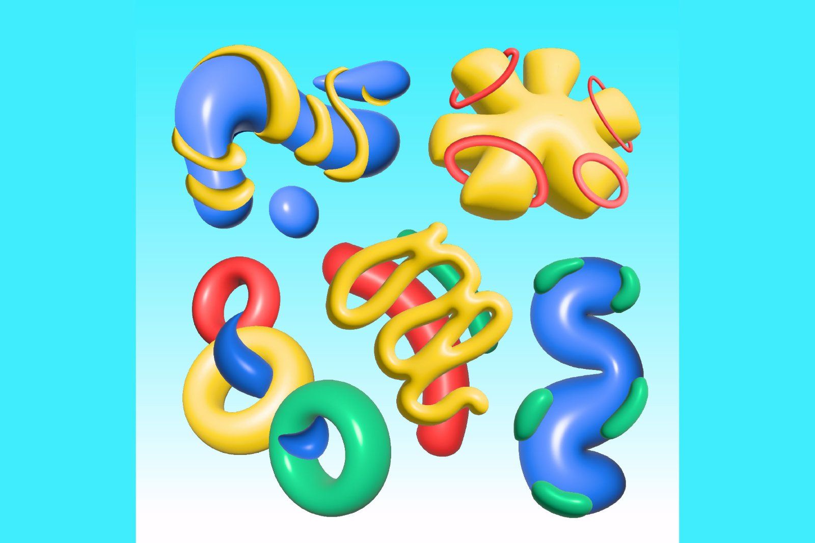 Abstract Shape Asset Illustration