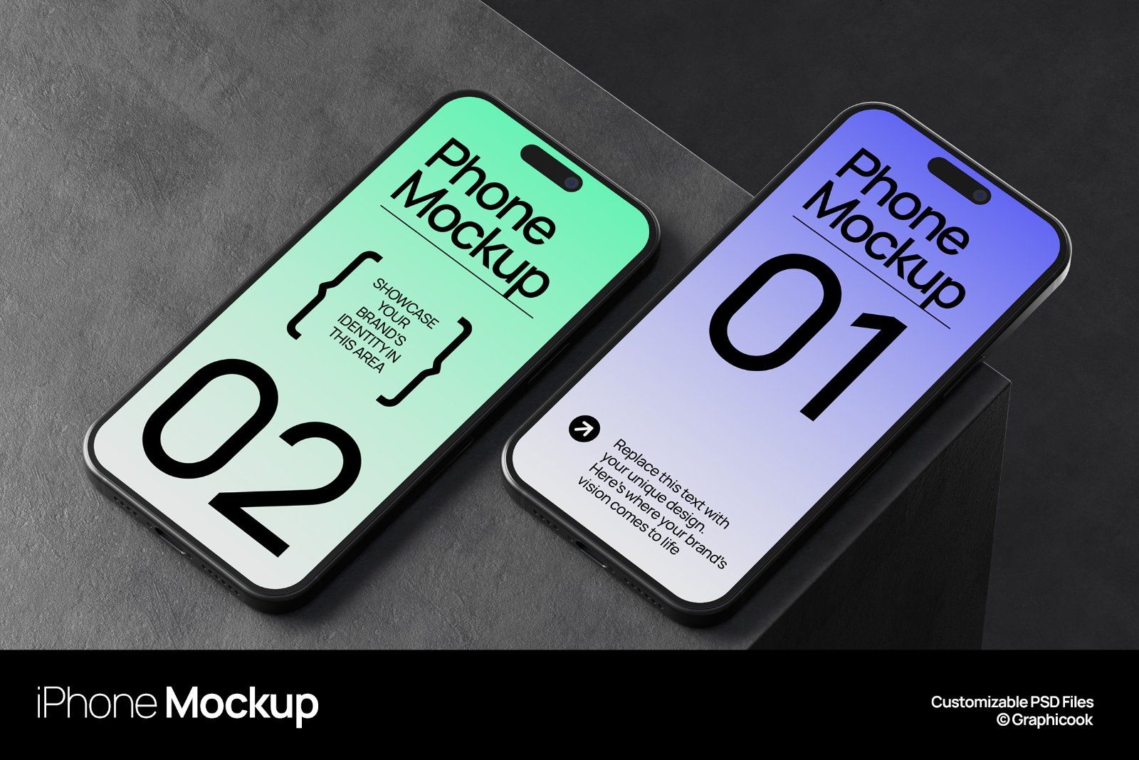 iPhone Mockup [Graphicook]