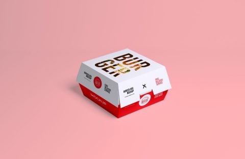 Burger Box Mockup
