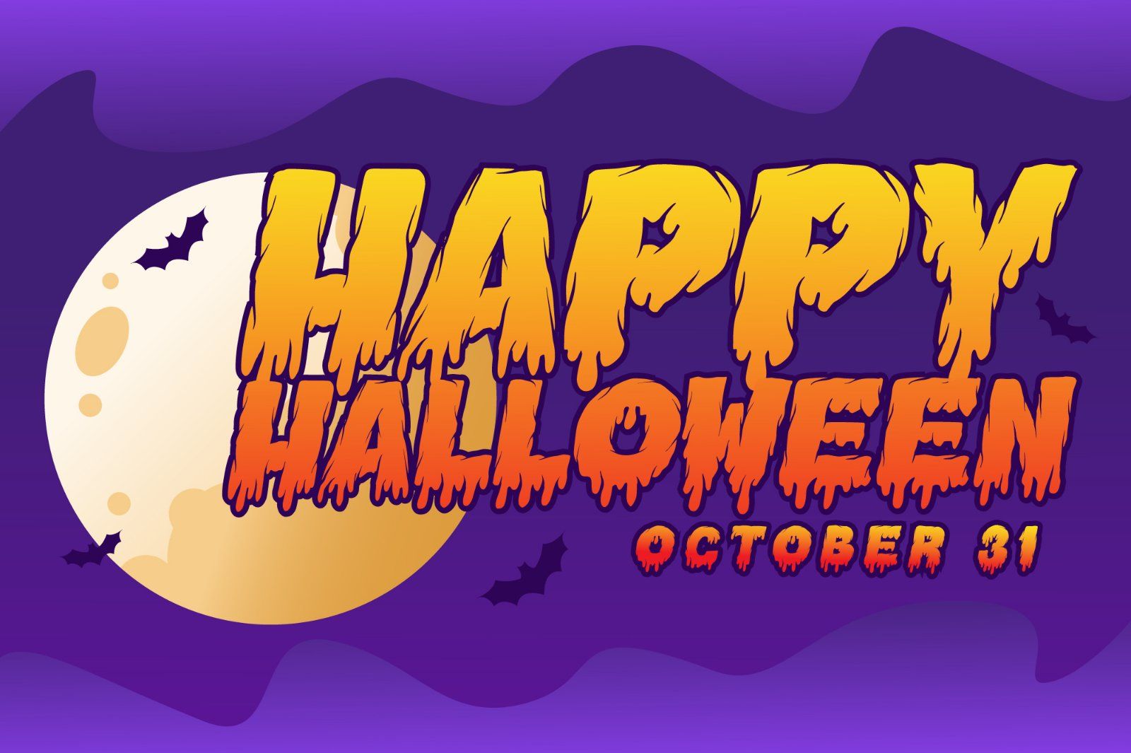Hound Ghoul - Display Halloween Font
