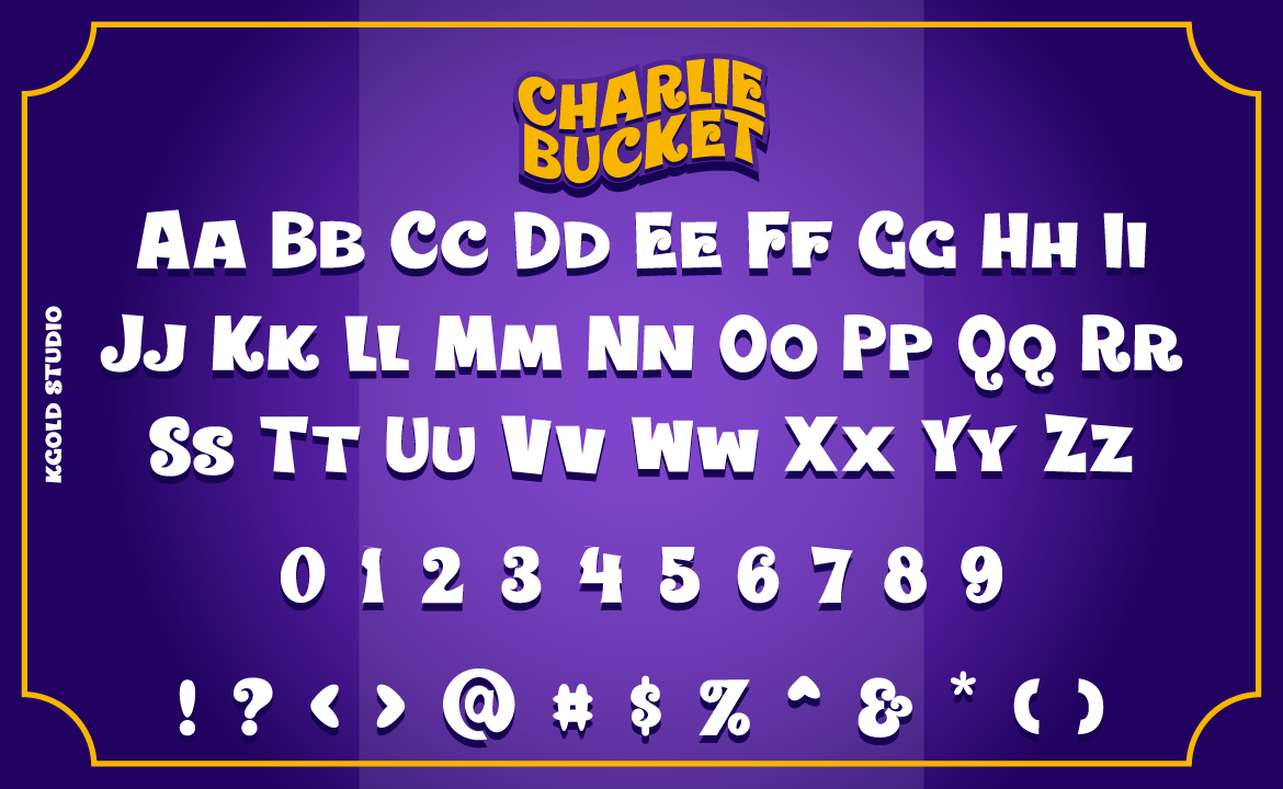 Charlie Bucket - Display Font