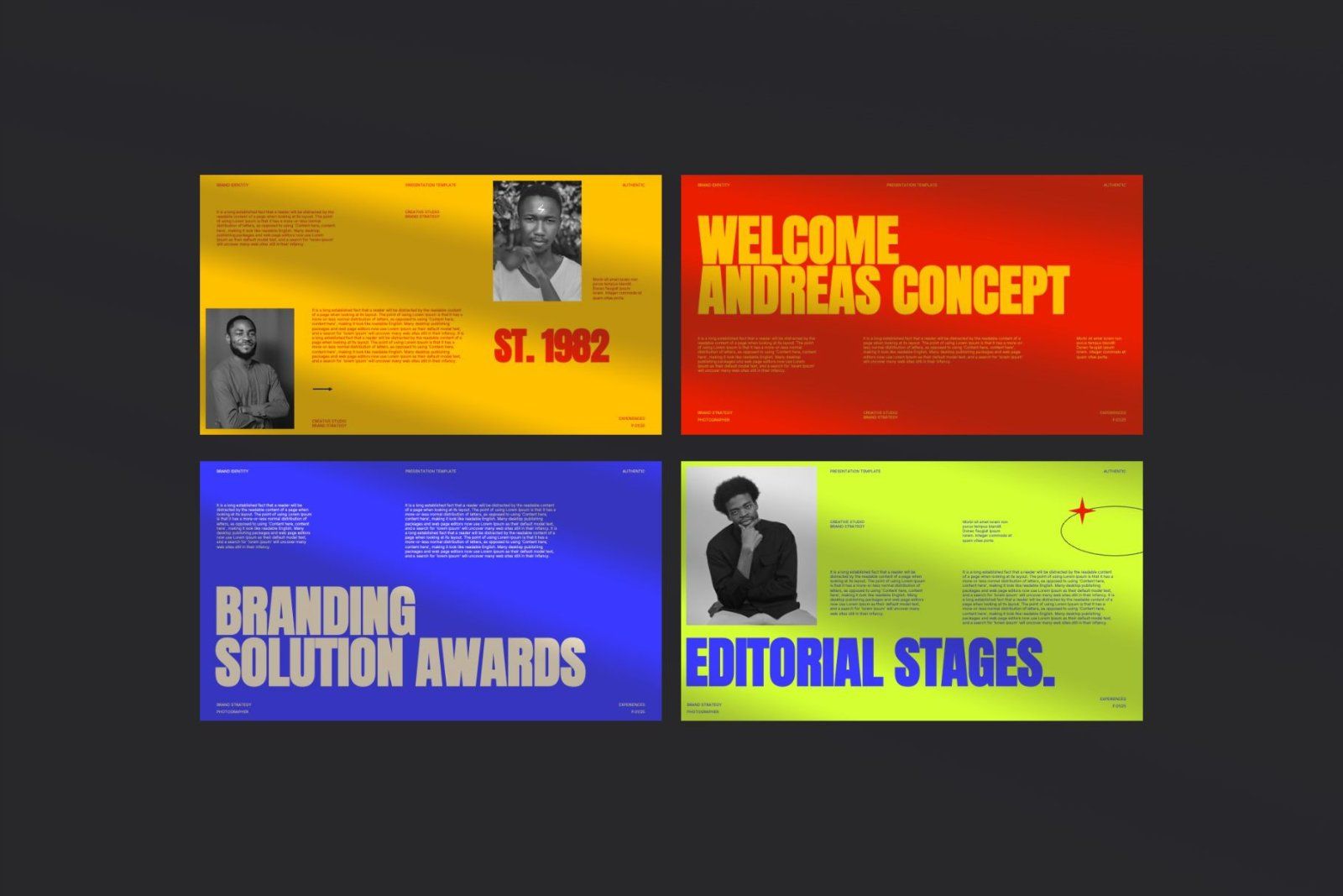 Andreas - Brand Portfolio PowerPoint Template