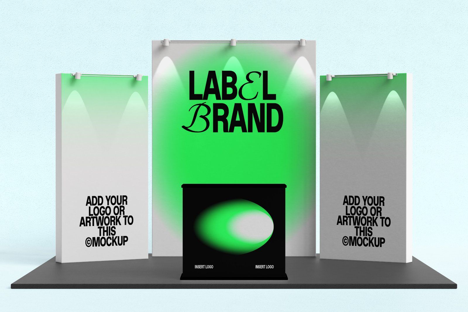 Booth Exhibition Mockup