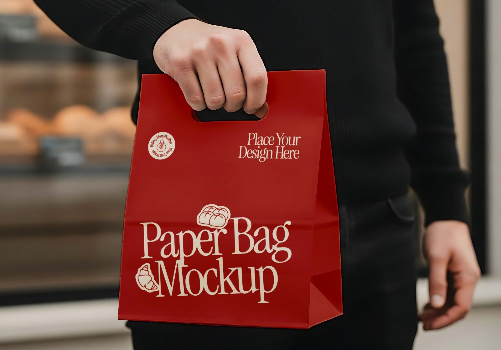 15 Premium Bread and coffee Store Mockup Collection