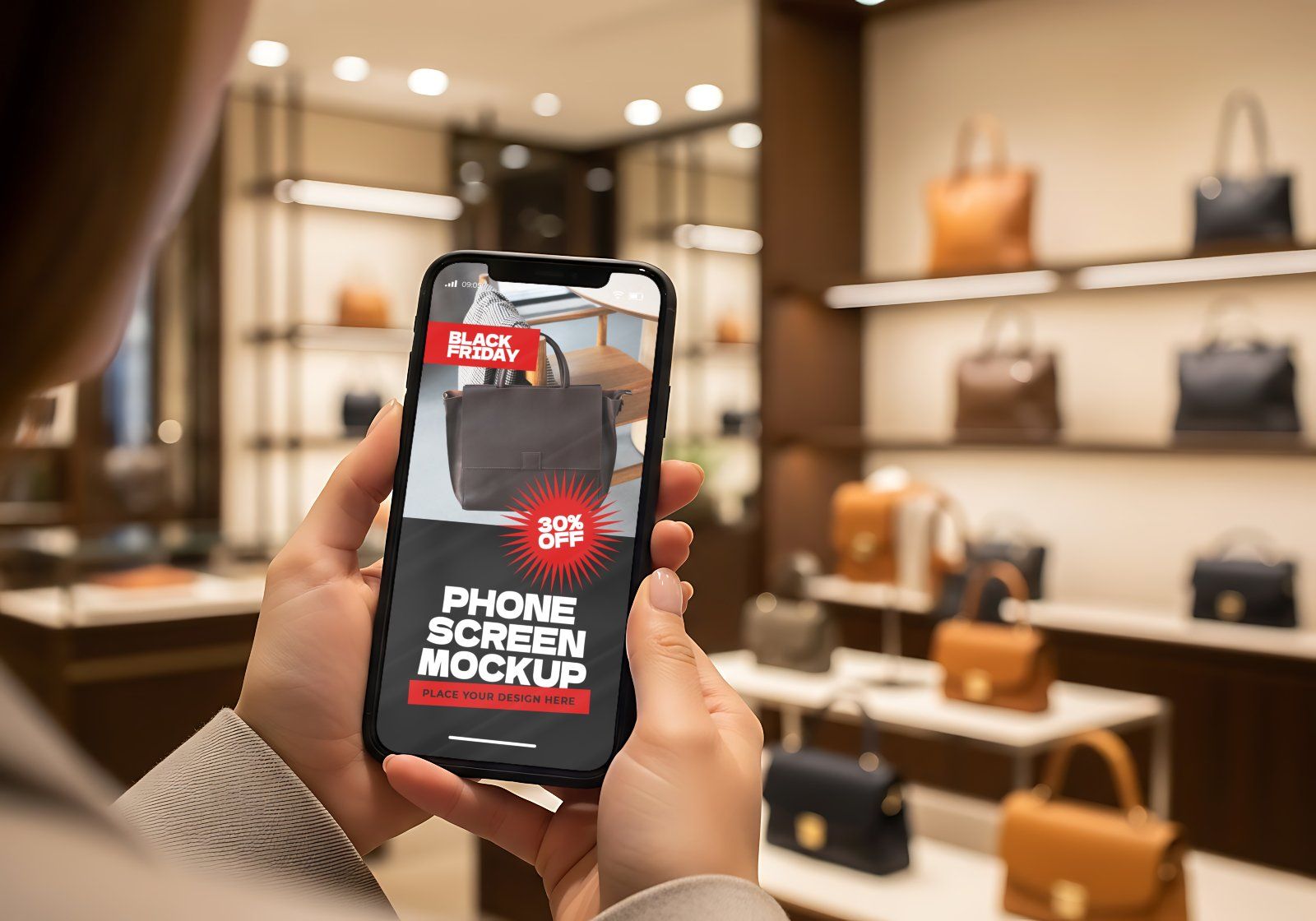 Premium Event Black Friday Mockup