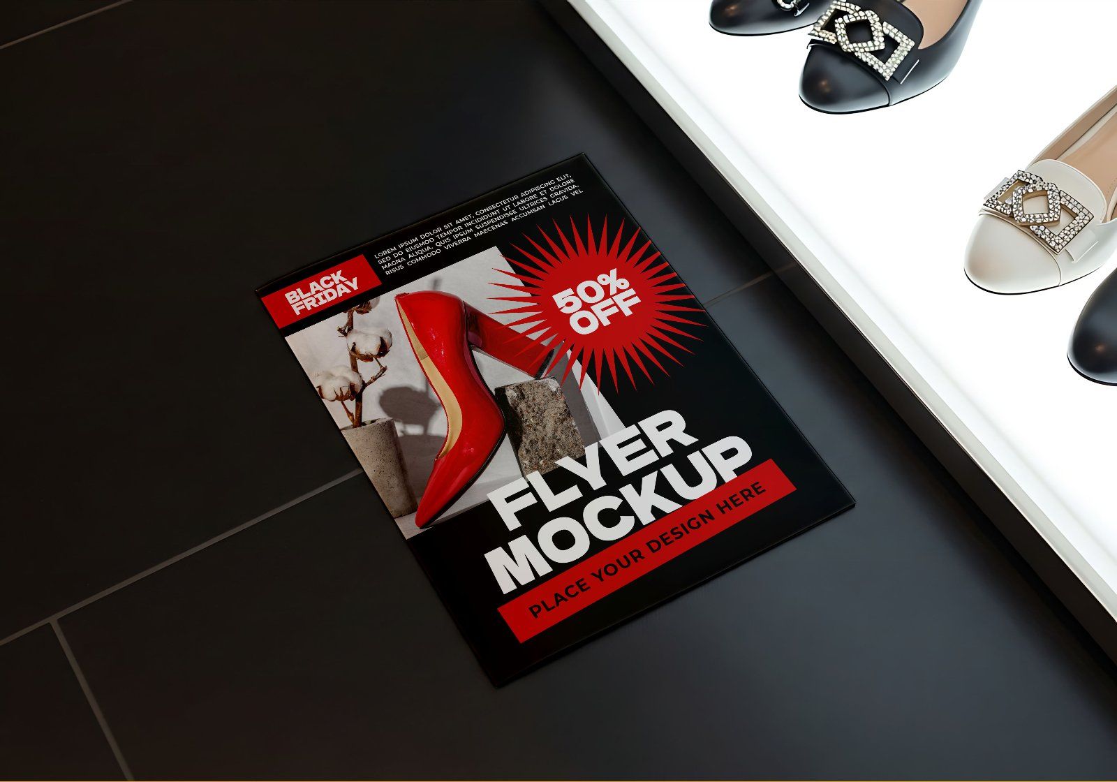 Premium Event Black Friday Mockup