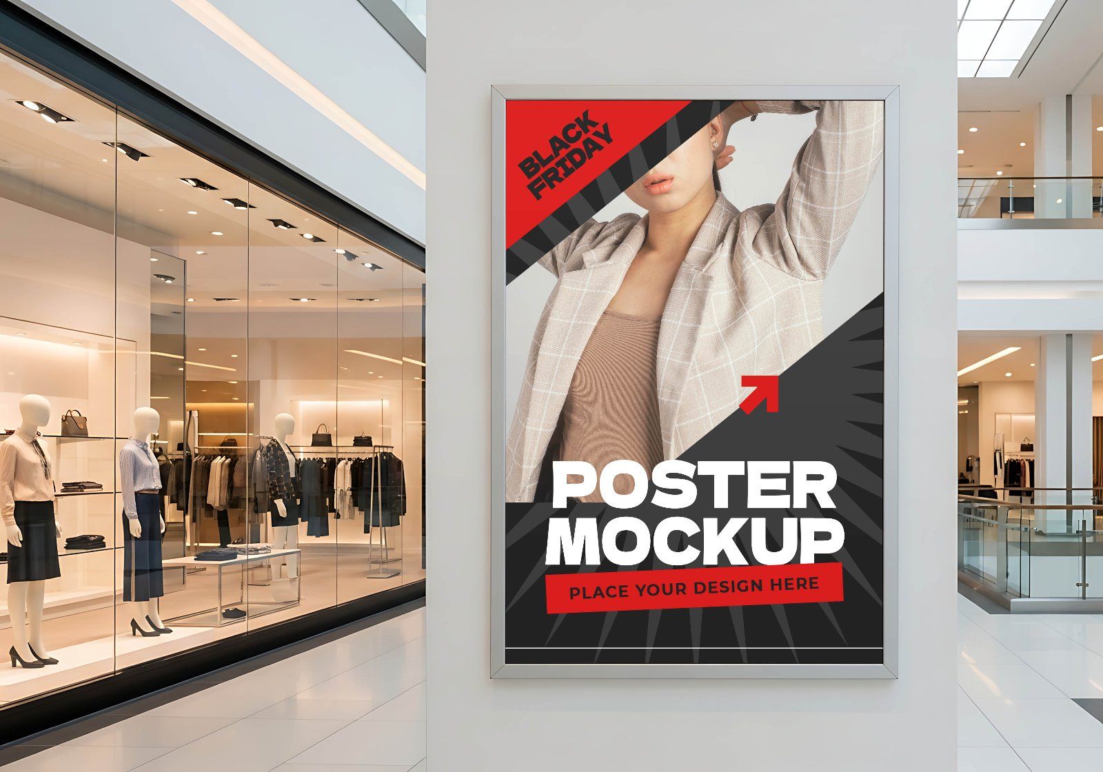 Premium Event Black Friday Mockup