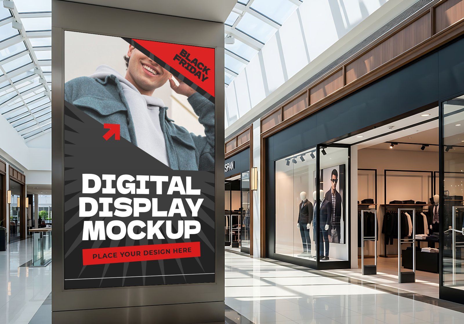 Premium Event Black Friday Mockup