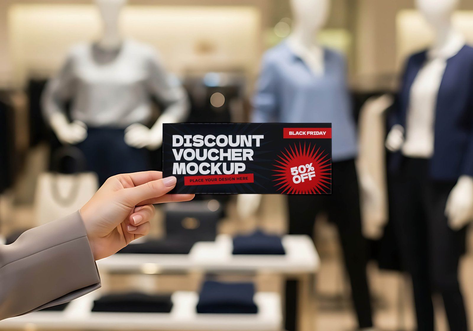 Premium Event Black Friday Mockup