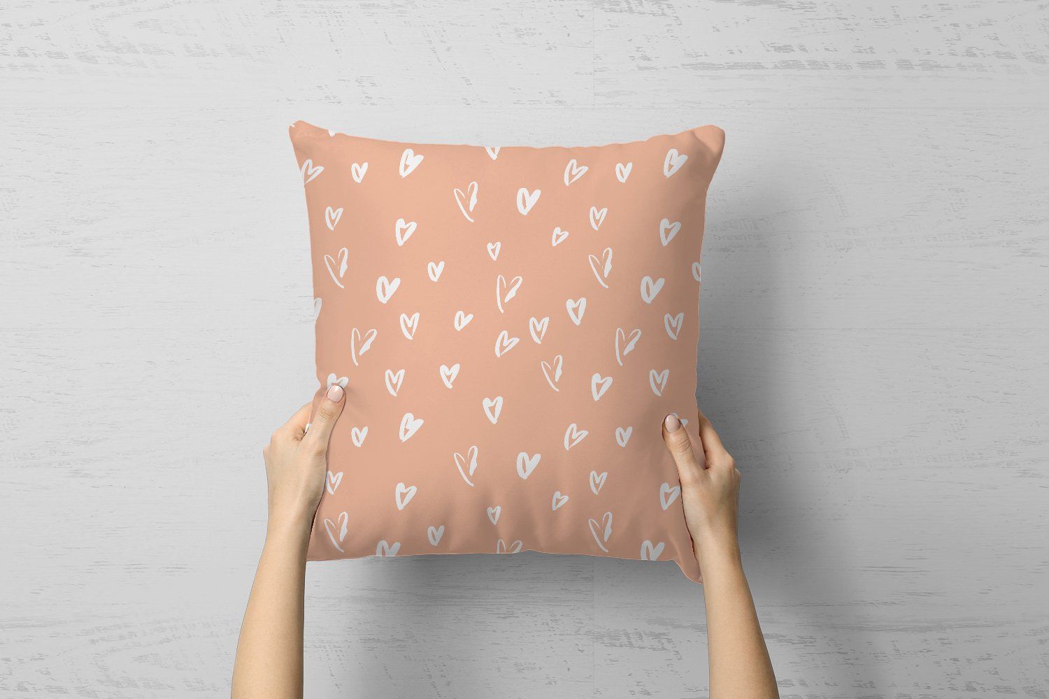 Sketched Hearts Pattern