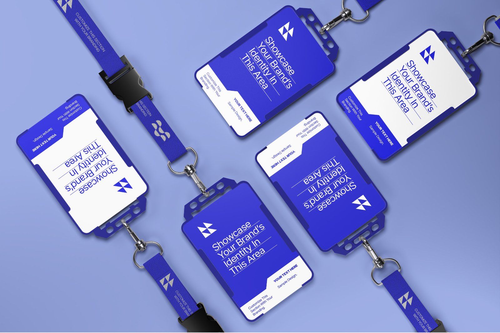 ID Card Holder Mockup