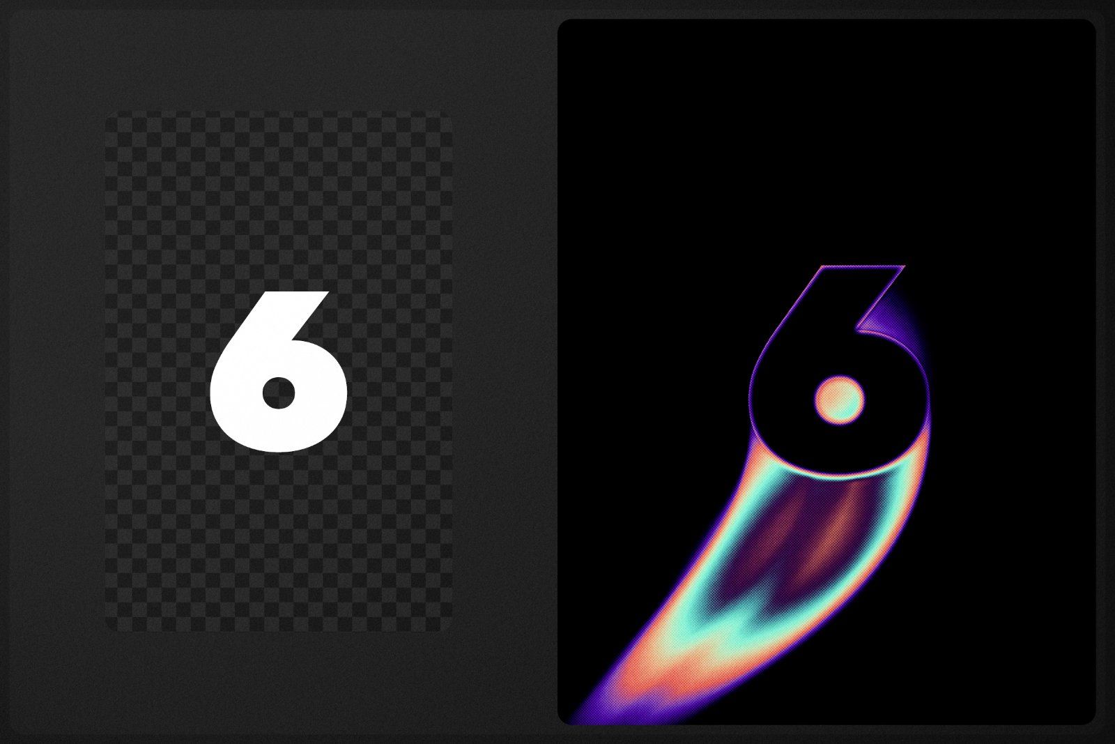 Psychedelic Glow Text Effect