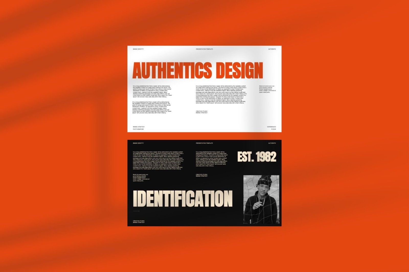 Andreas - Brand Portfolio PowerPoint Template