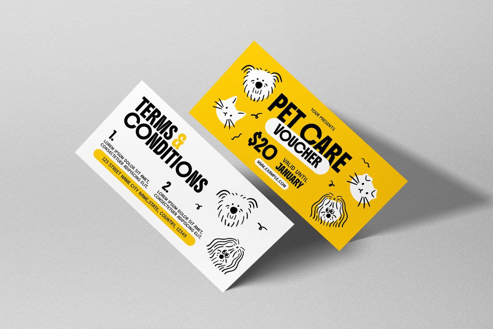 Pet Care Service Voucher
