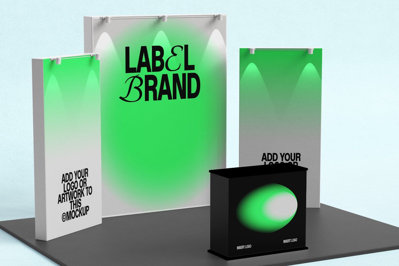 Booth Exhibition Mockup