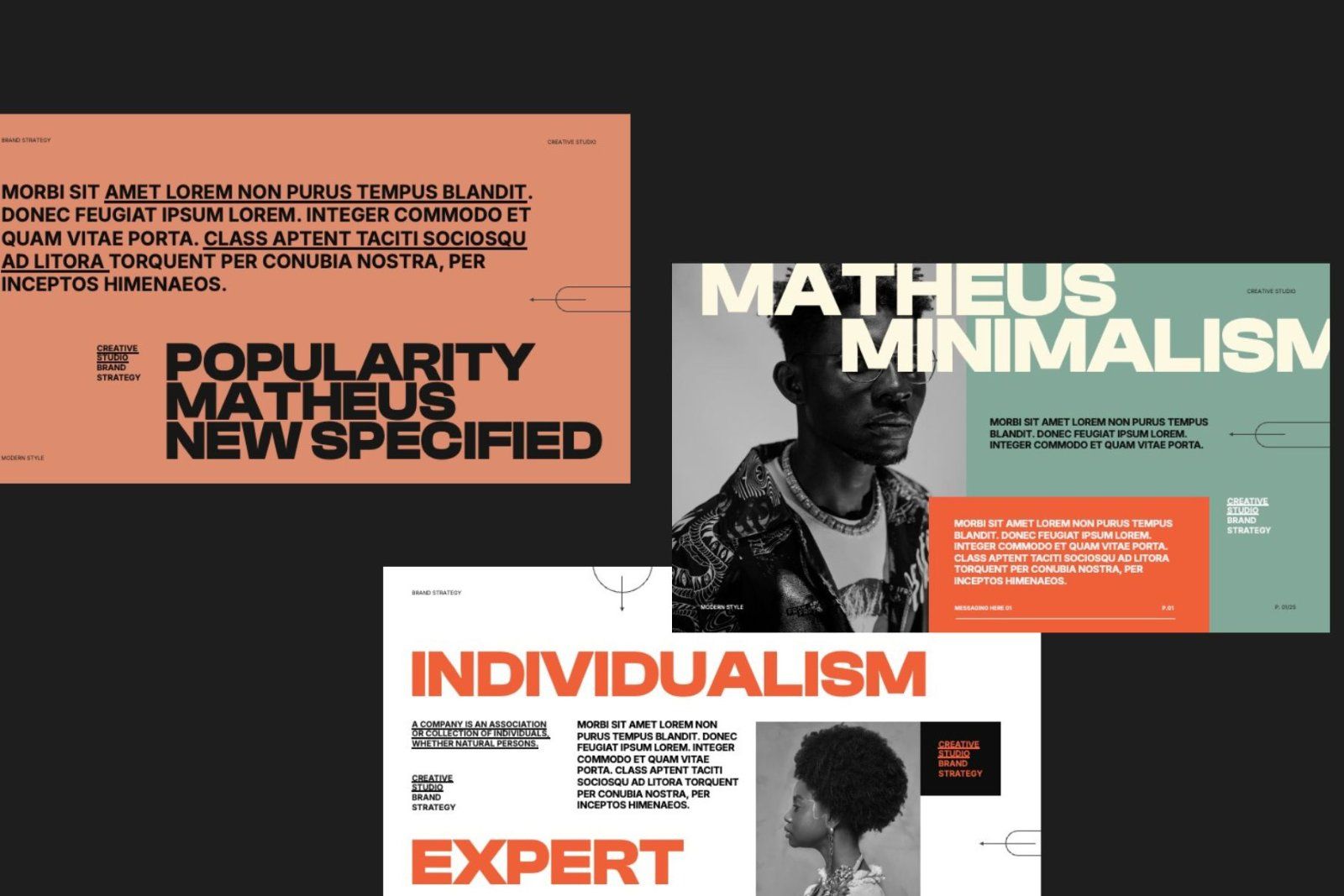 Matheus - Brand Strategy PowerPoint Template