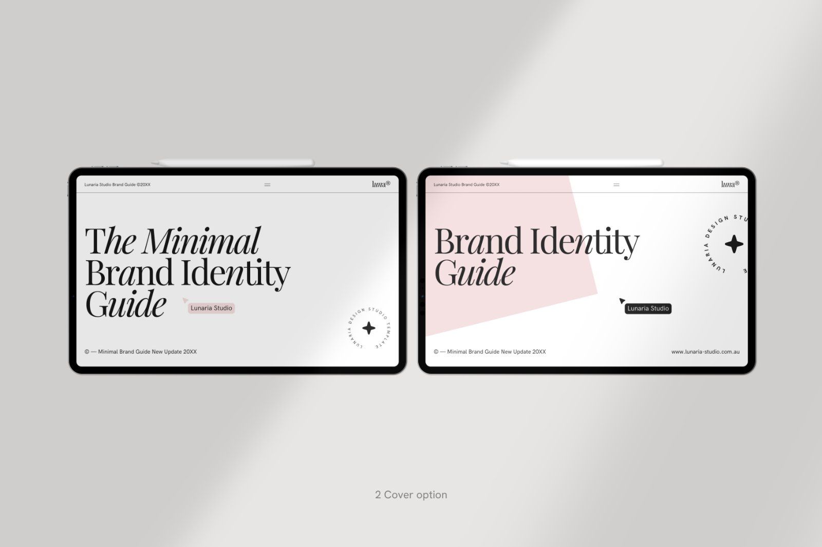 Lunaria Minimal Brand Guide Canva