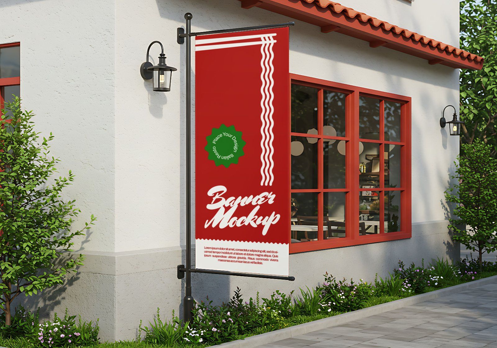 15 Premium Italia Pasta Resto Mockup Collection