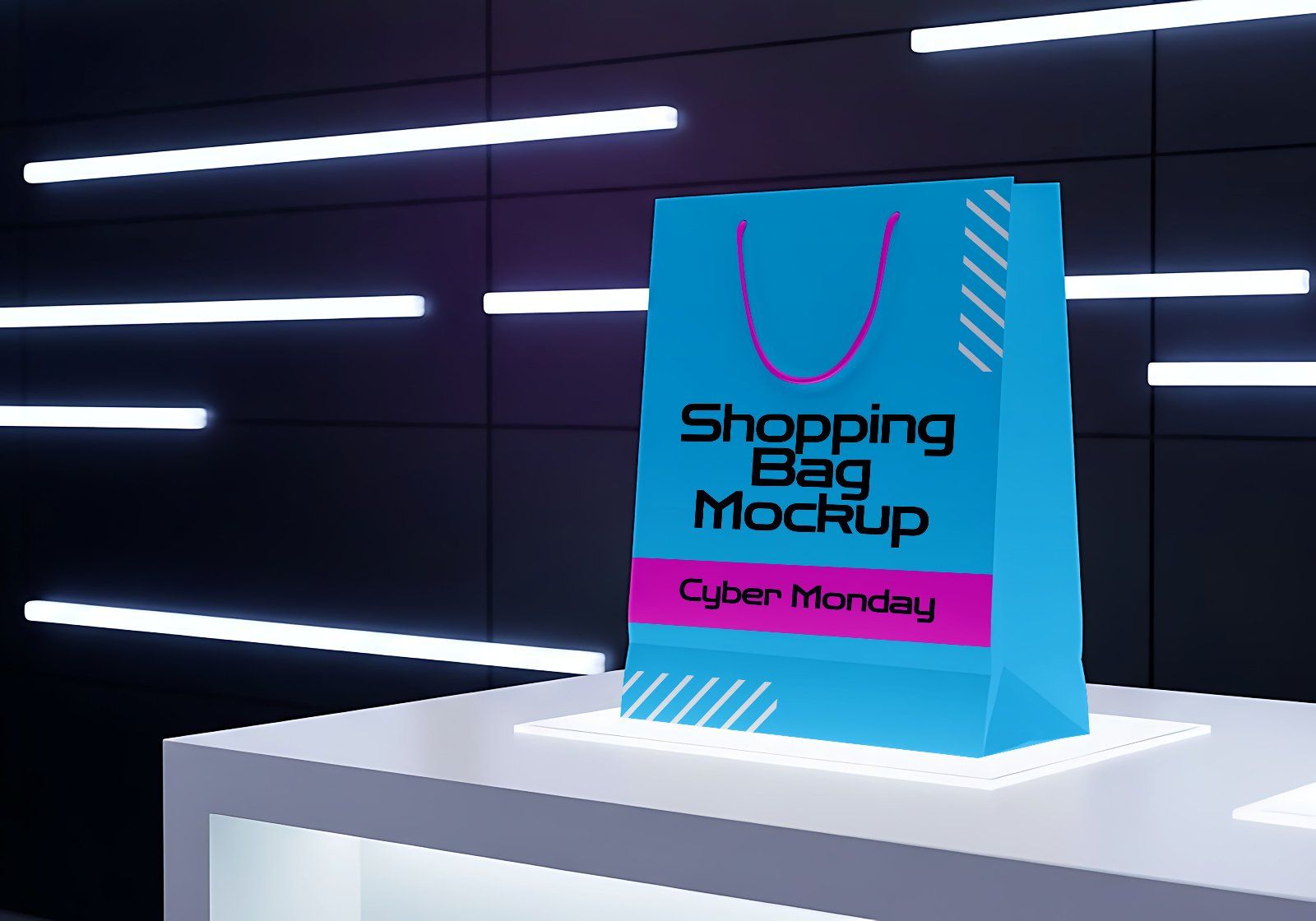 Premium Event Cyber Monday Mockup