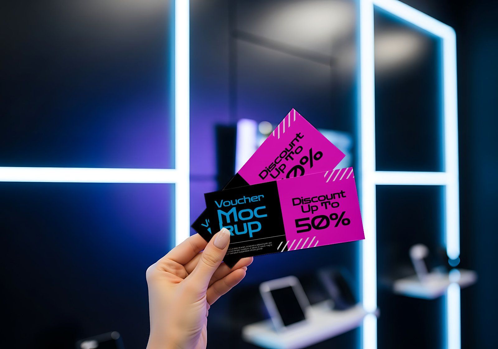 Premium Event Cyber Monday Mockup