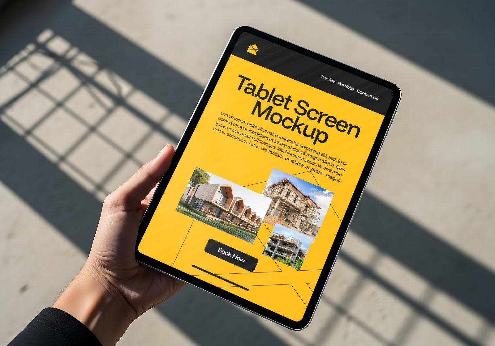 Consulting Architect Mockup Bundle – 15 PSD Templates for Construction & Industrial Branding