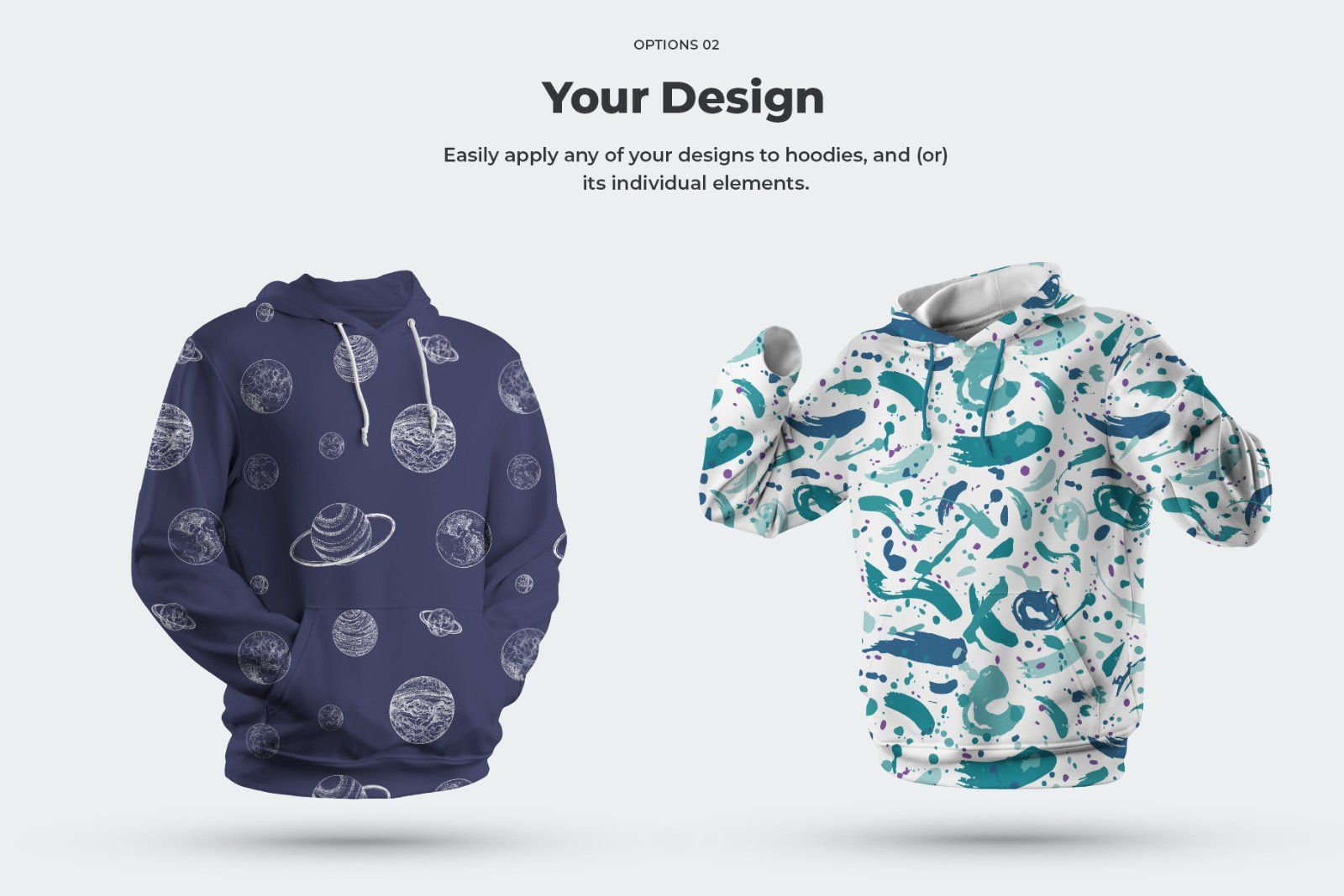 8 3D men mockups hooddie