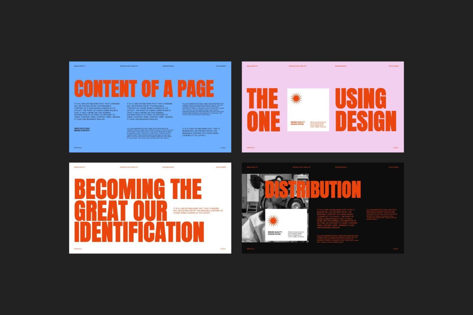 Monalisa - Brand Identity Keynote Template