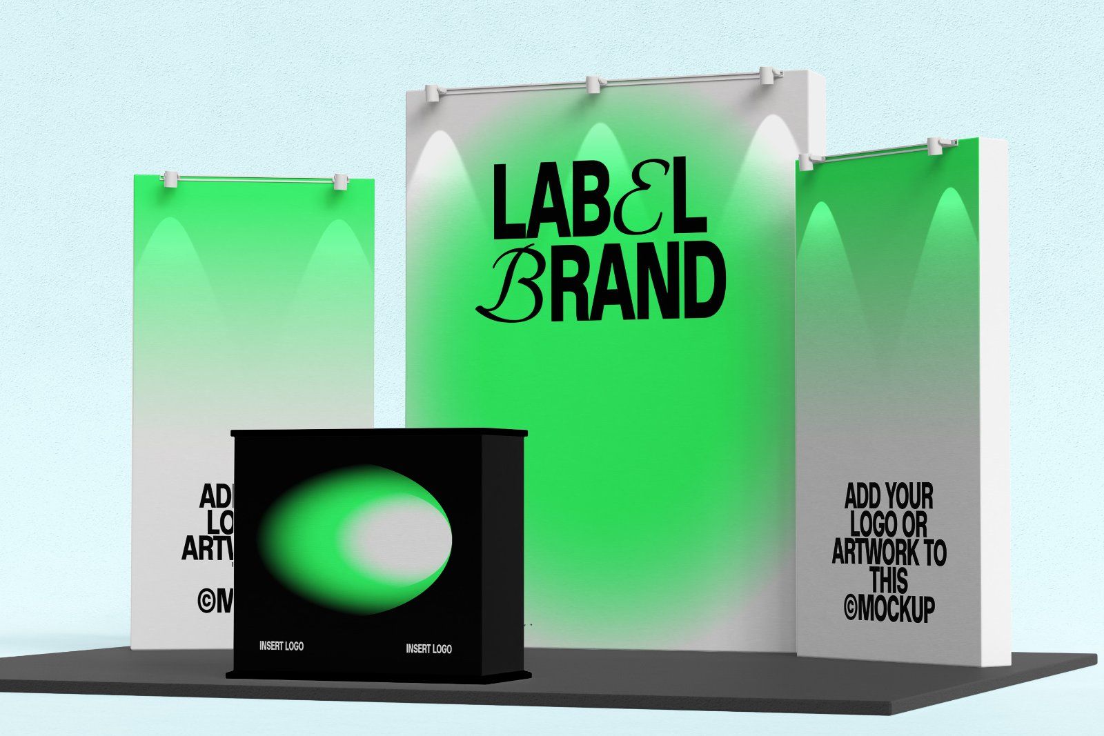 Booth Exhibition Mockup