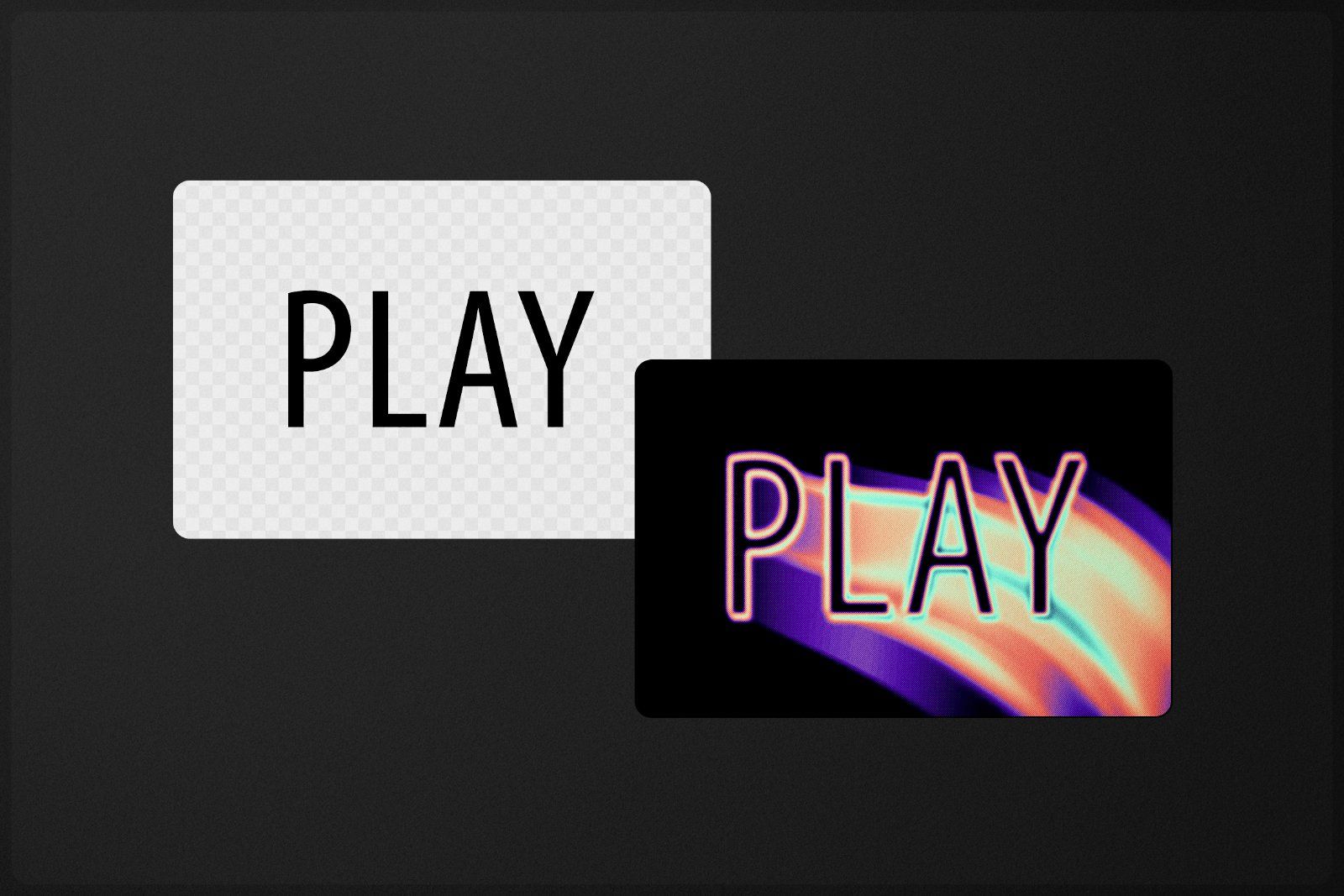 Psychedelic Glow Text Effect