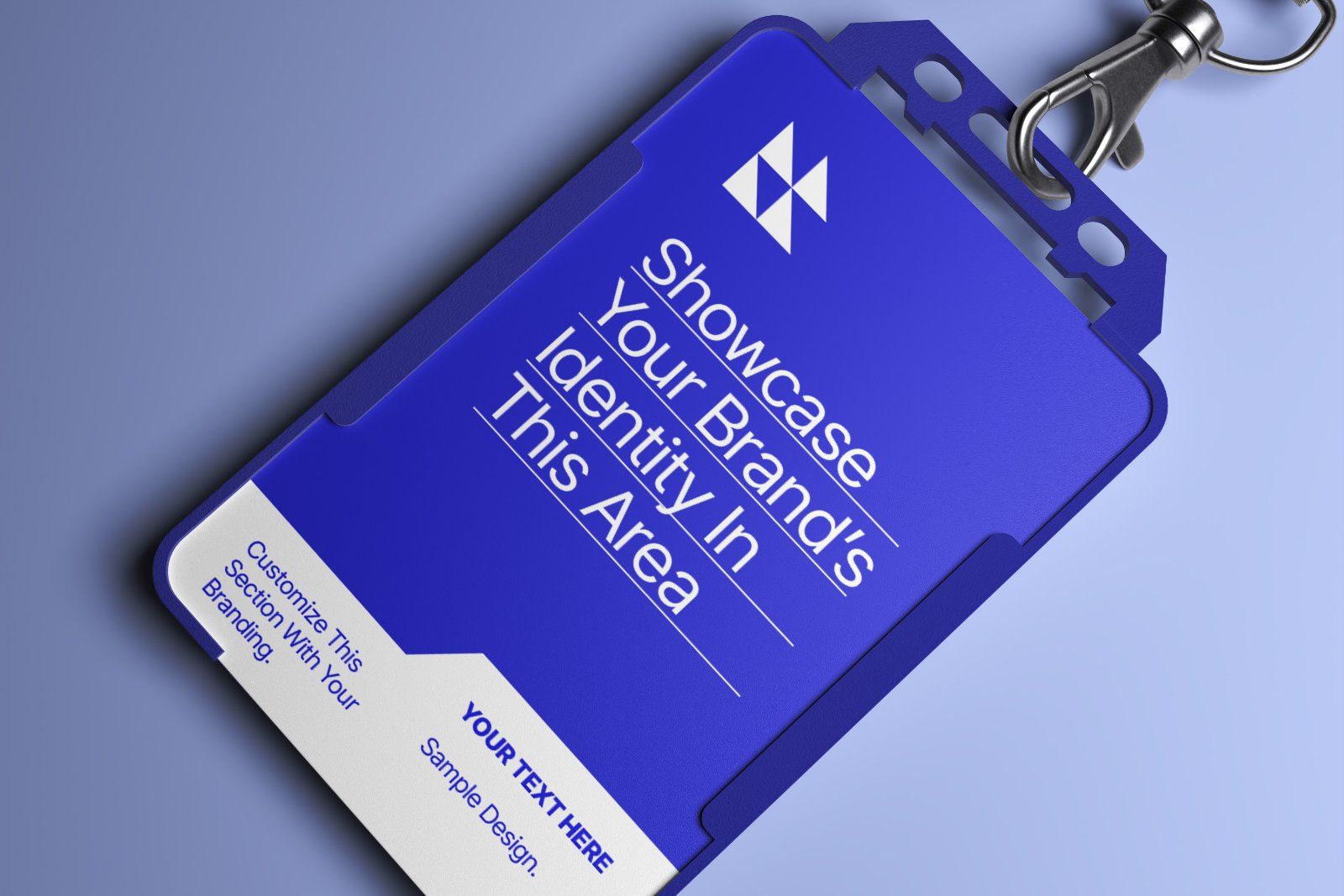 ID Card Holder Mockup