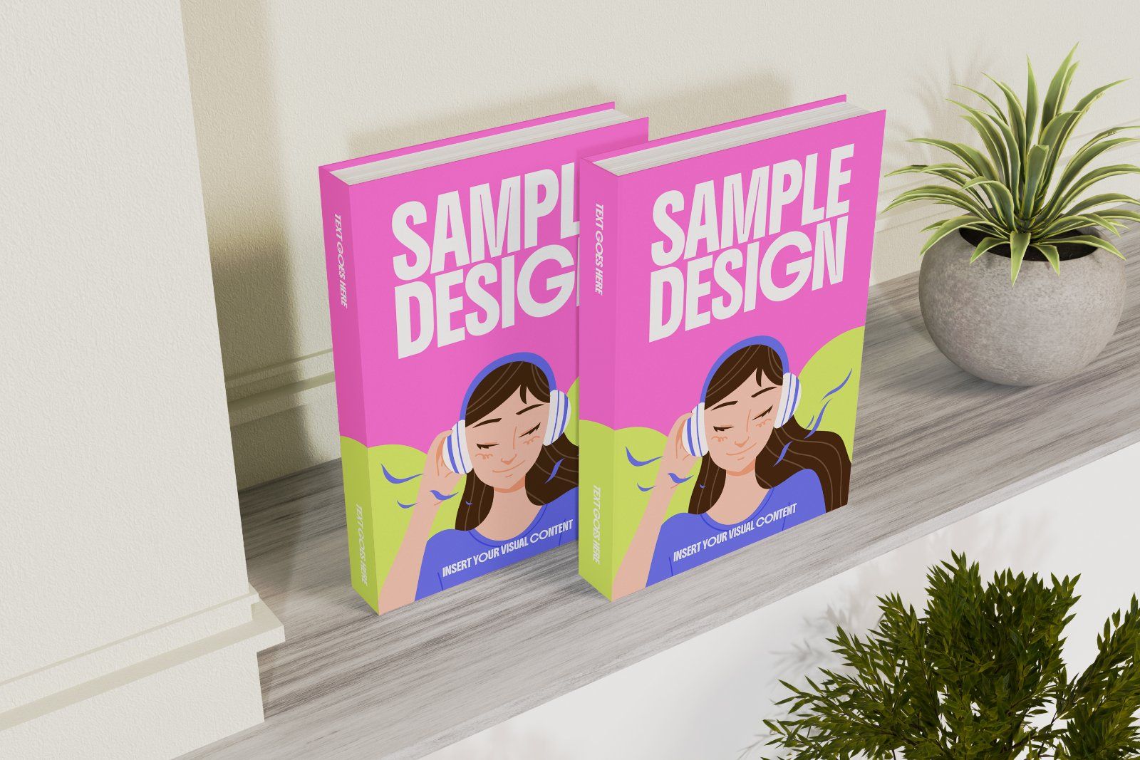 Hard Cover Book Mockup