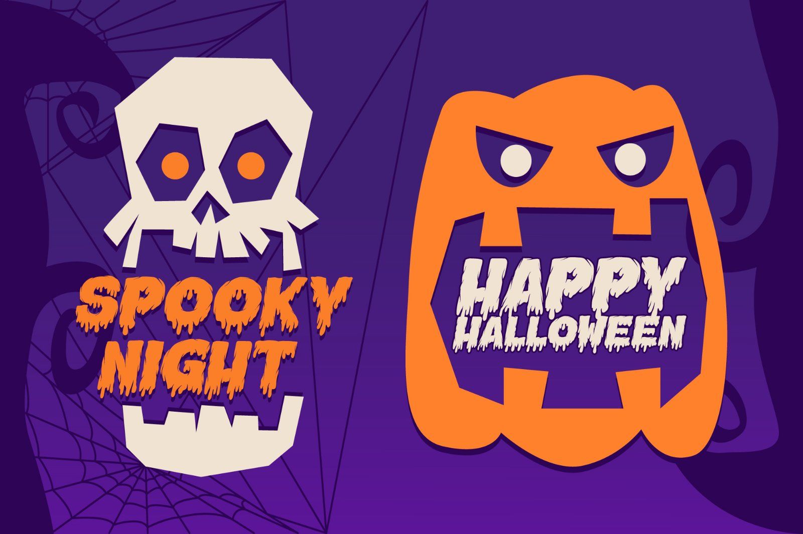 Hound Ghoul - Display Halloween Font