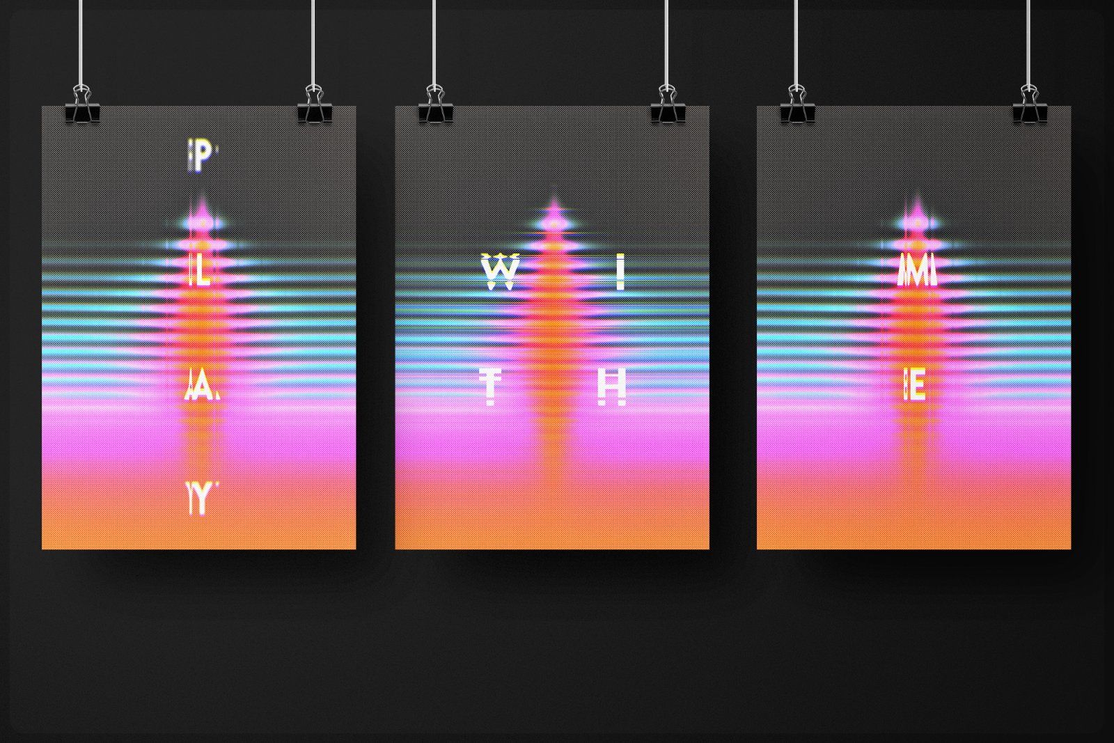 Ribbed Glass Text & Logos Effect