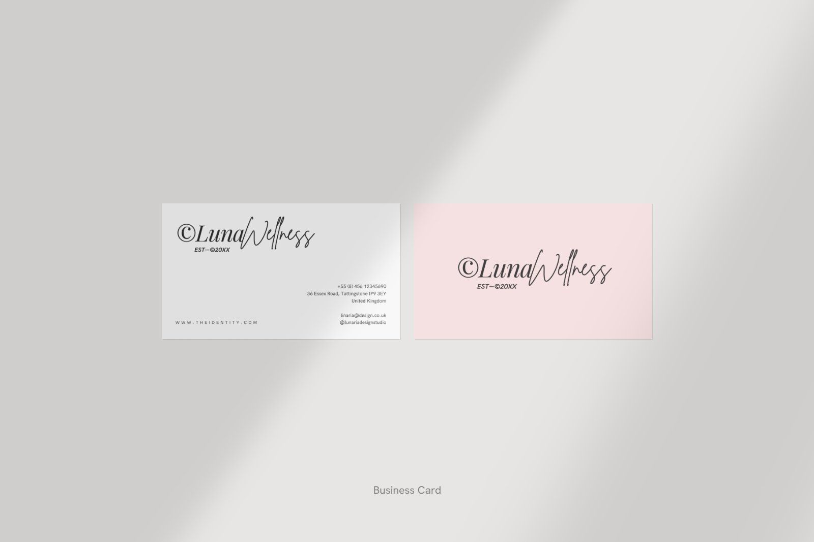 Lunaria Minimal Brand Guide Canva