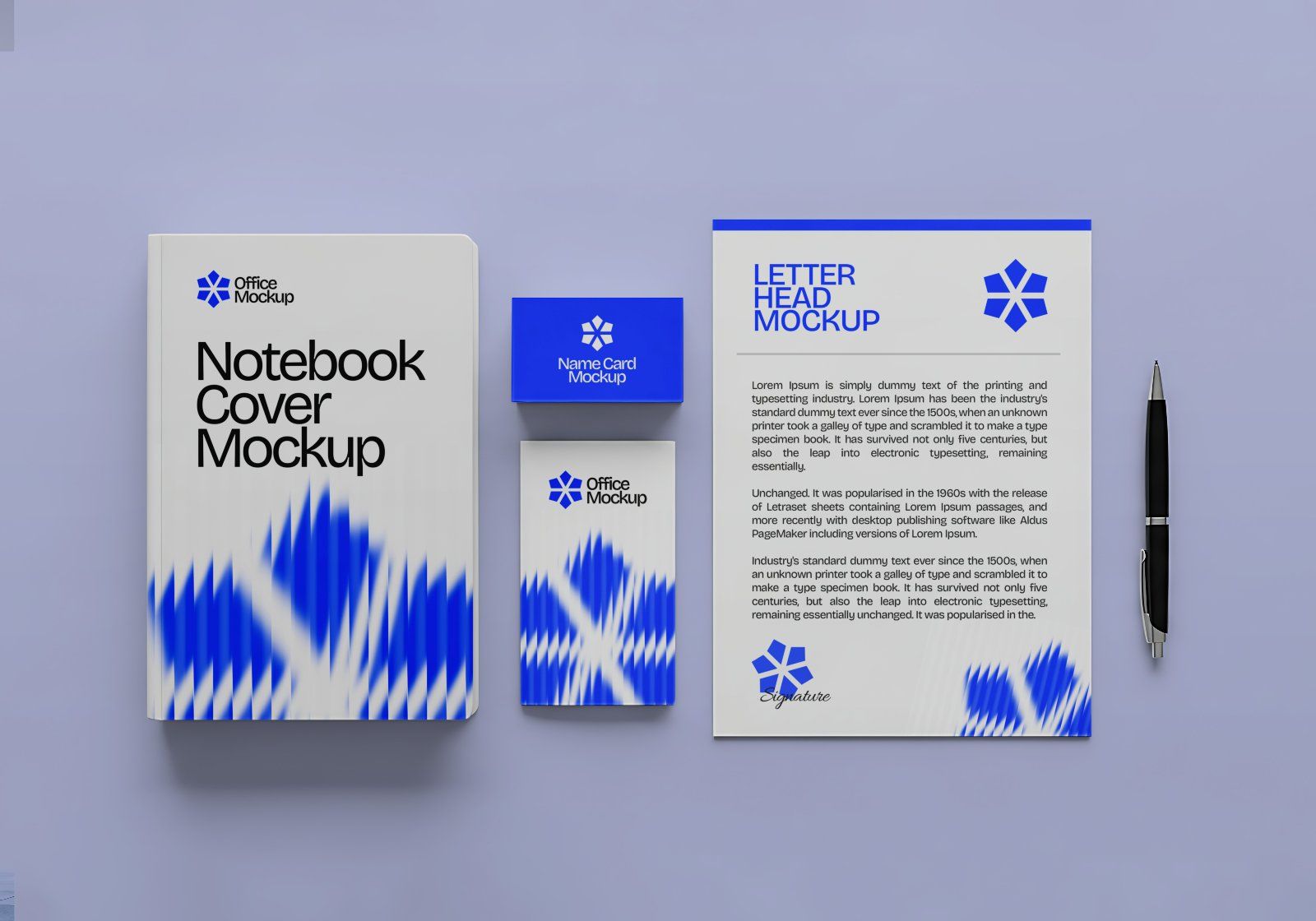15 Premium Office Branding Mockup