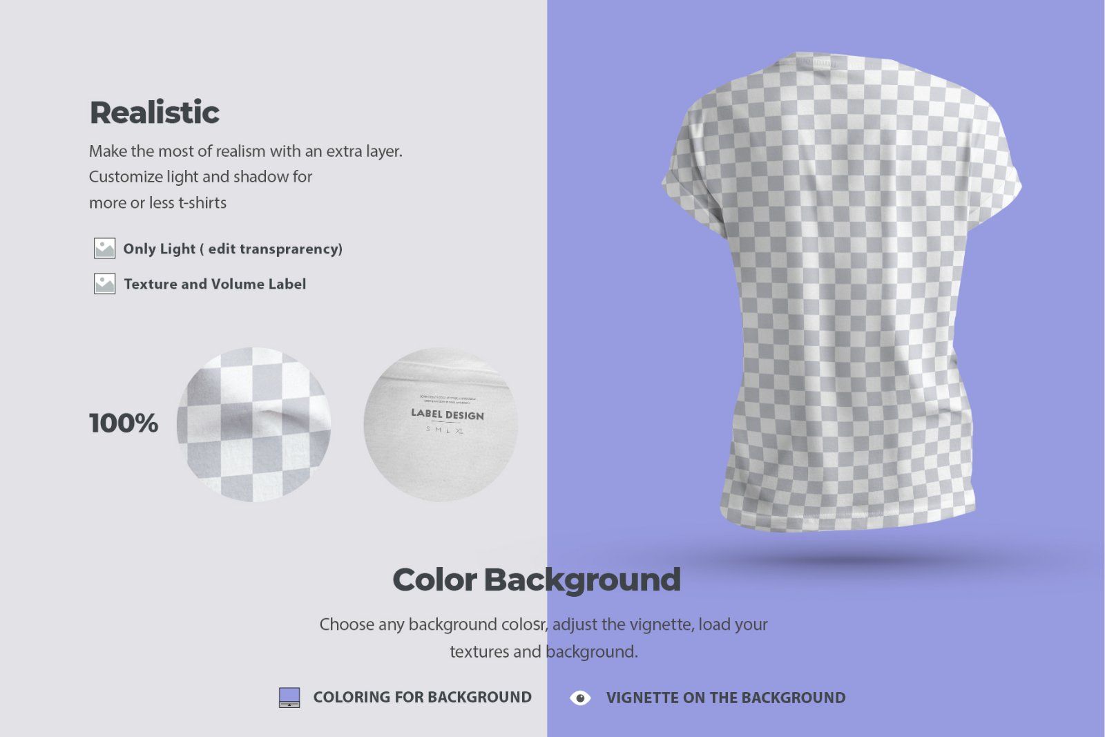 6 Mockups T-Shirts 3d Style.