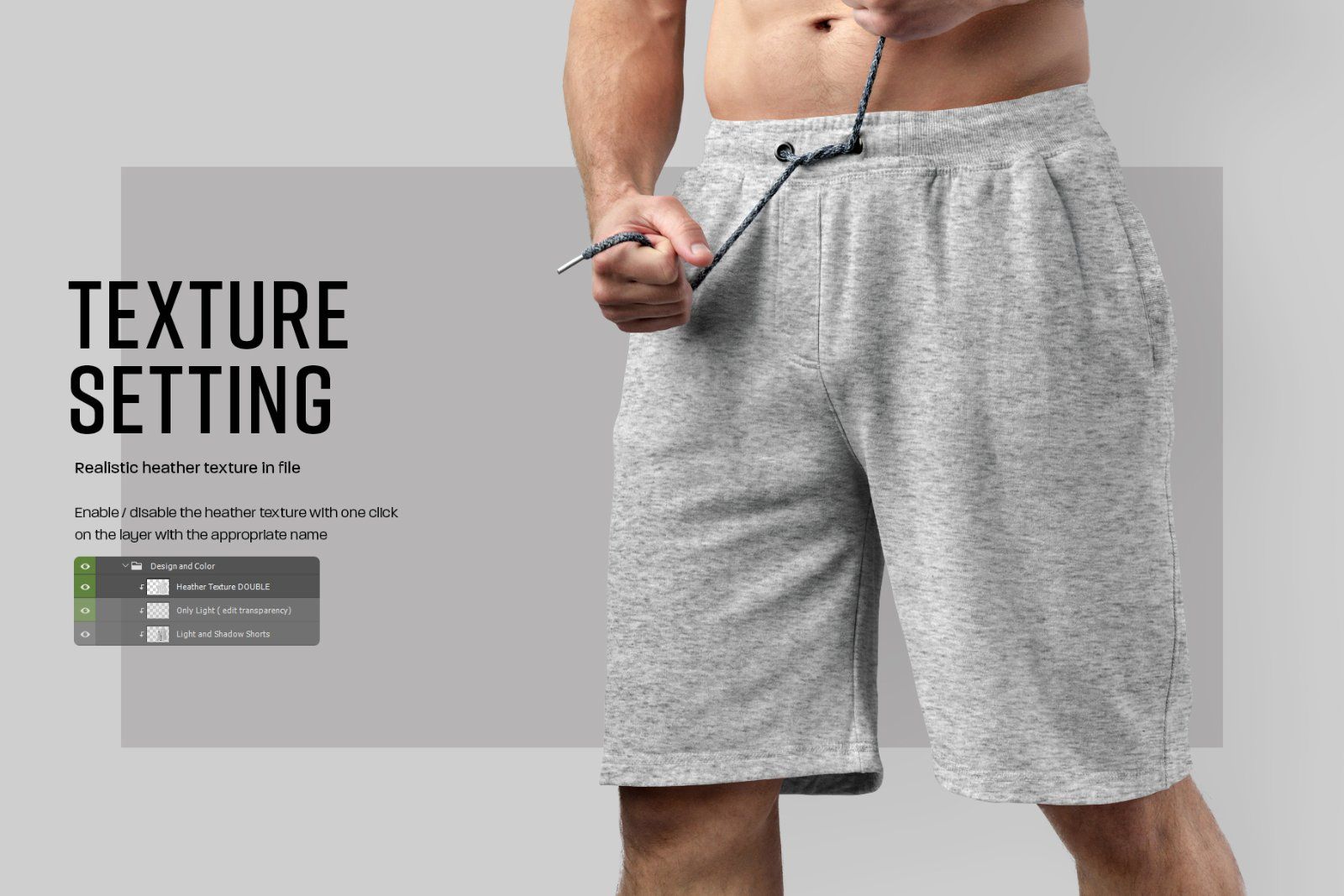 10 Mockups Athletic Shorts Man