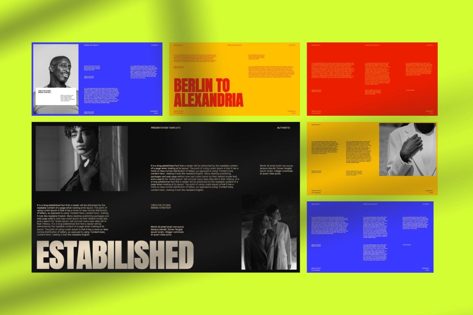 Andreas - Brand Portfolio PowerPoint Template