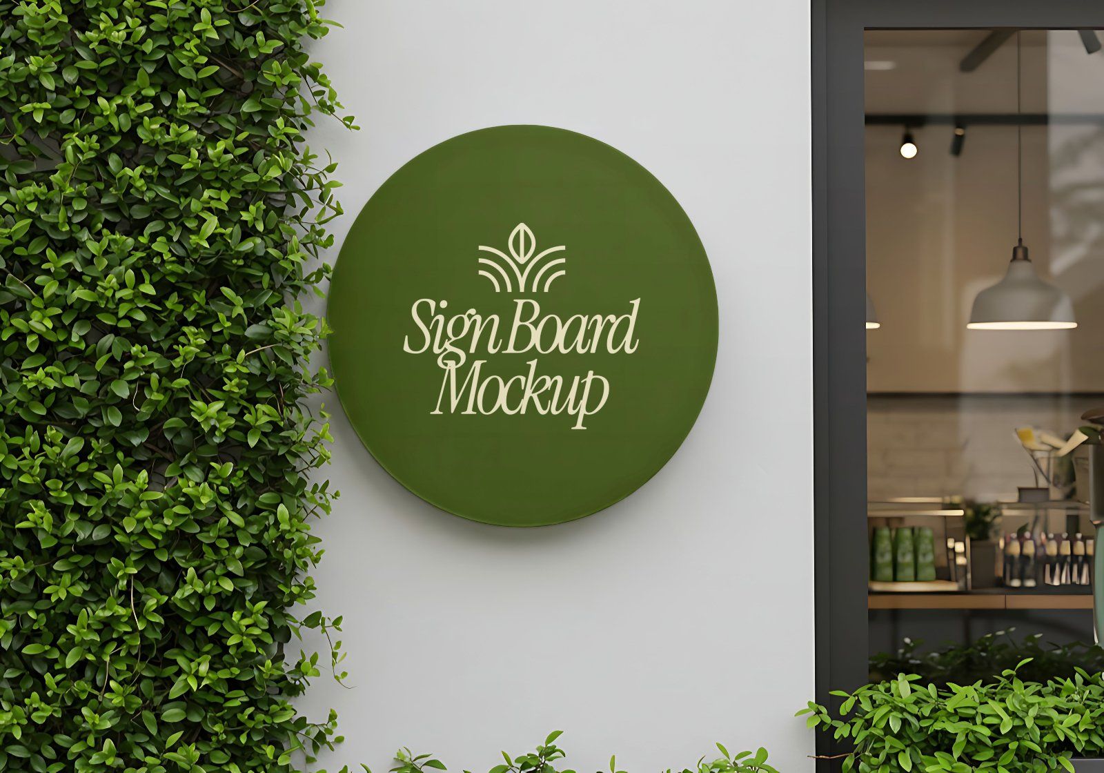 15 Premium Garden Cafe Mockup Collection