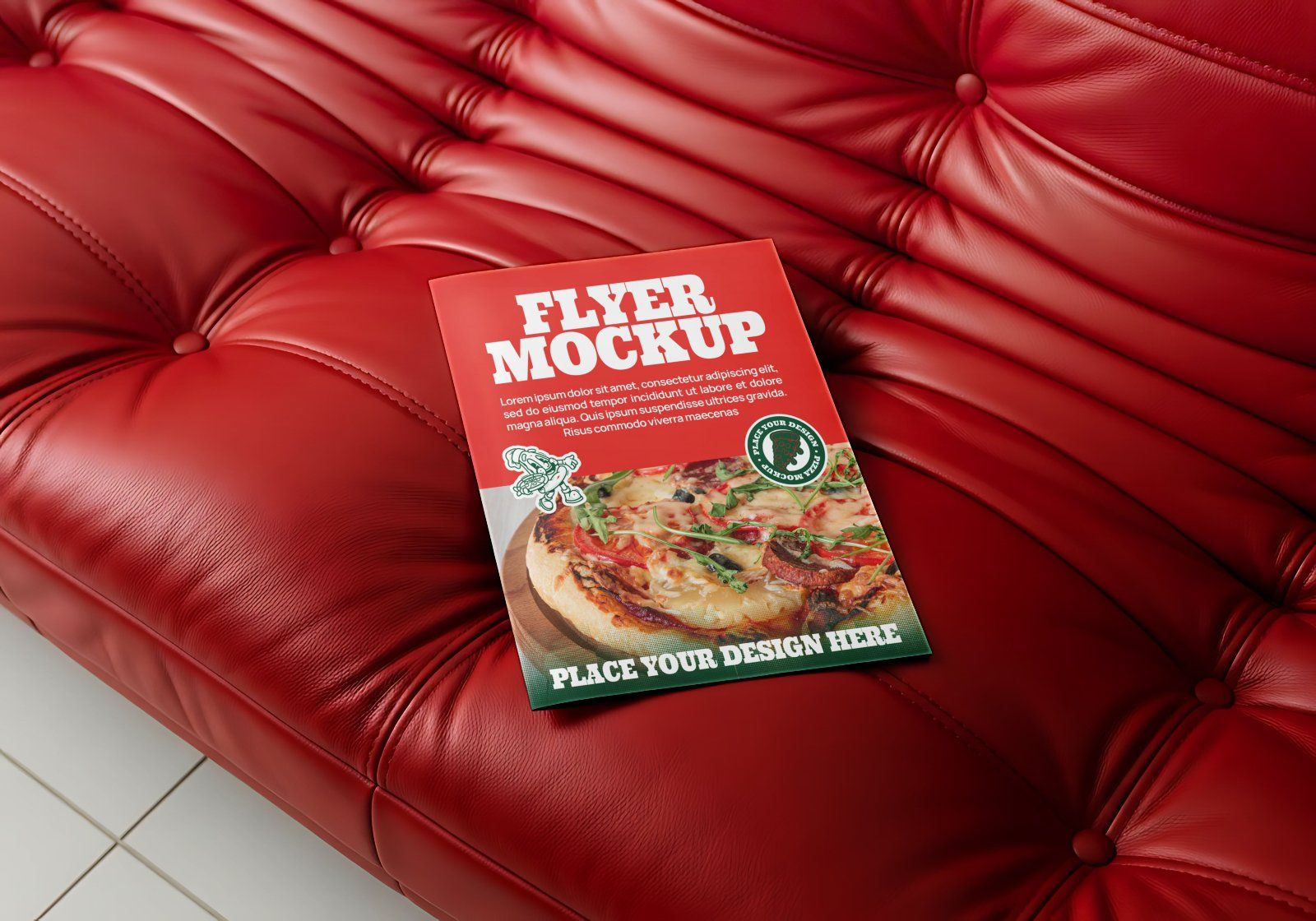 Premium Branding Pizza Store Mockup