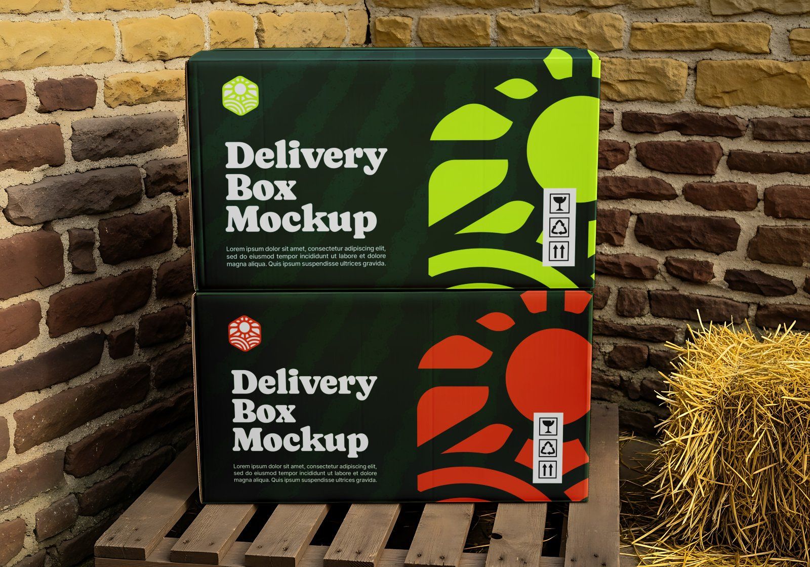 Animal Farm Mockup Bundle – 15 PSD Templates for Dairy, Livestock & Agricultural Branding