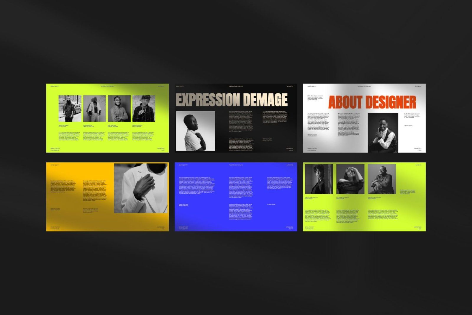 Andreas - Brand Portfolio PowerPoint Template