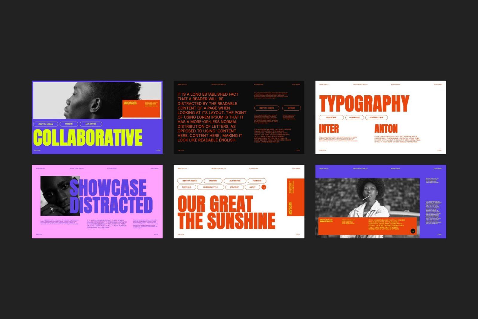 Monalisa - Brand Identity PowerPoint Template