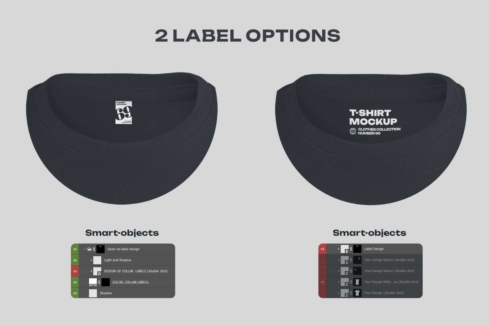 7 Mockups Man T-Shirt