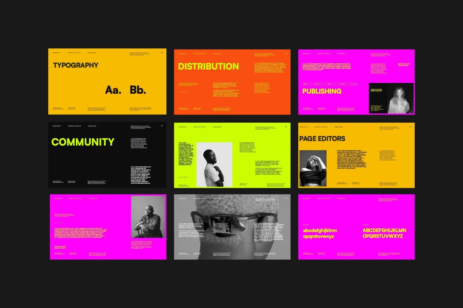 Carlotte - Brand Strategy PowerPoint Template